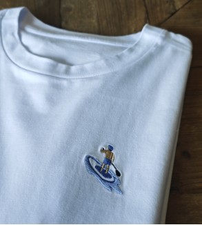 T-shirt - Paddle bleu