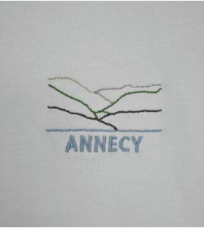 T-shirt - Dégradé de montagnes Annéciennes - Annecy
