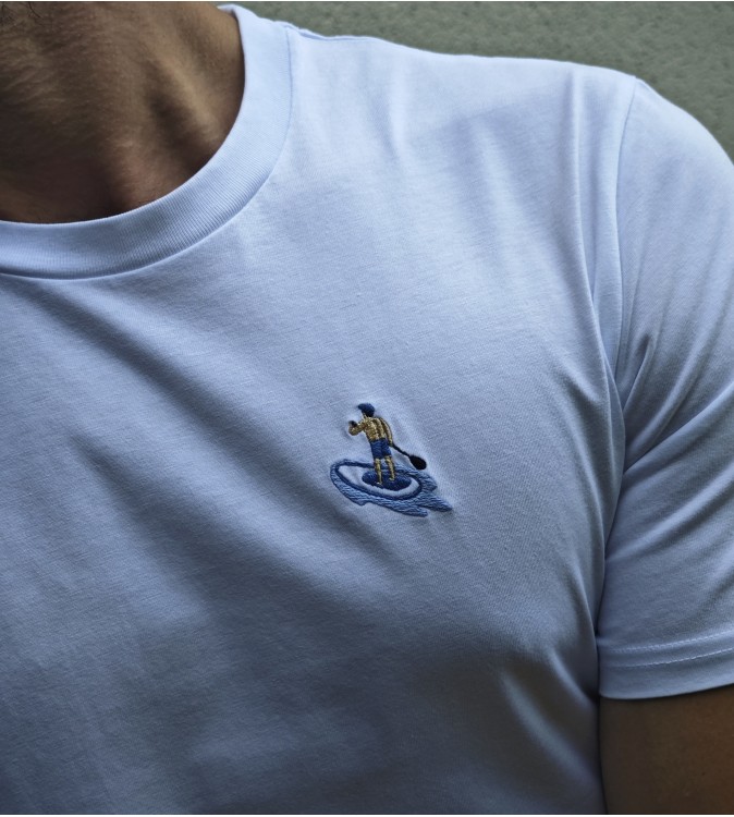 T-shirt - Paddle bleu